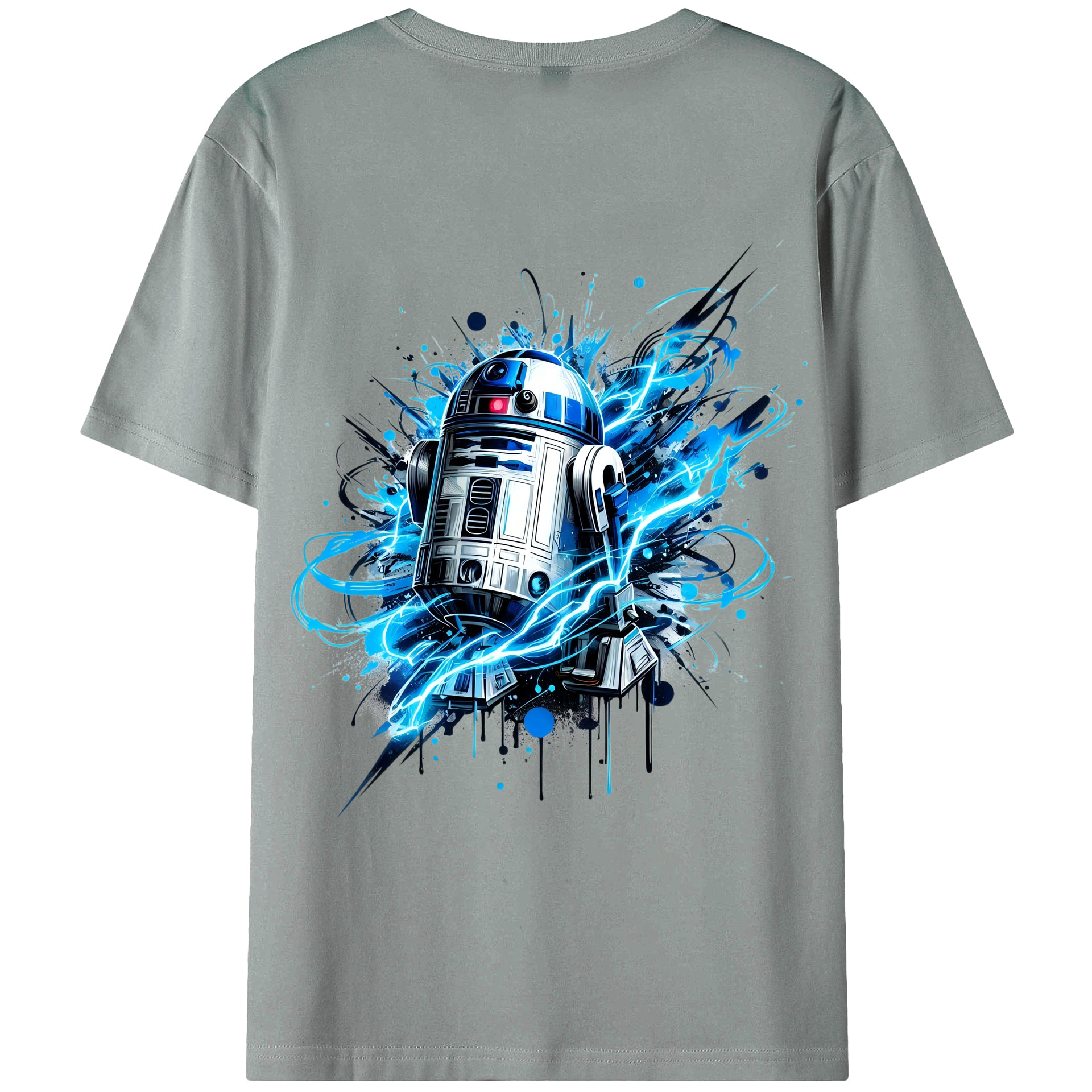（画像用） スター・ウォーズ Star Wars 綿100％ メンズ半袖Tシャツ（バックプリント） 通気性
